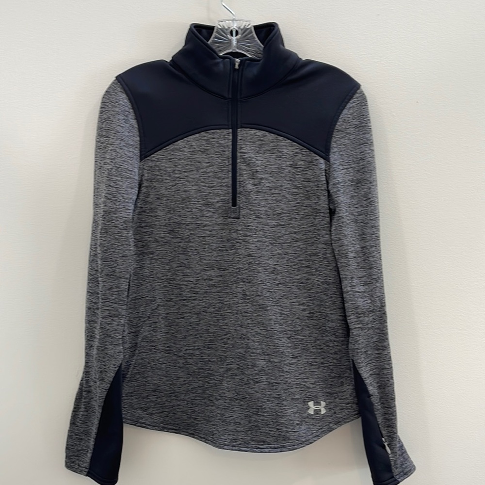 Under Armor grey and black cold gear